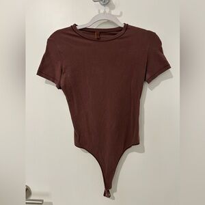 SKIMS Brown Bodysuit